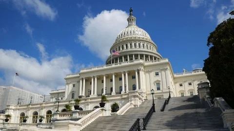 United States Capitol building Stock Footage 82010959