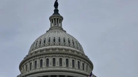 The United States Capitol, often called The Capitol or the Capitol Building Stock Footage 222953815