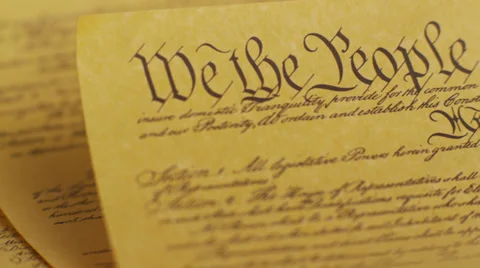 United States Constitution Video stock 32746273