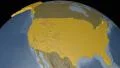 United States extruded. Bumps. 4k or 4k+ Resolution