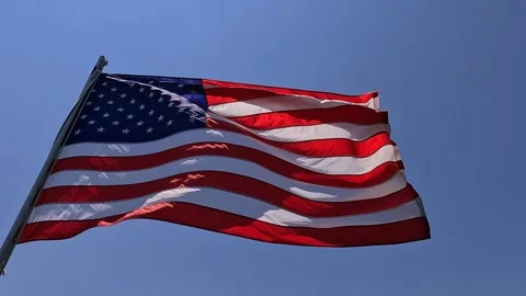 United States Flag Flying Video stock 278062847