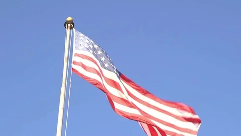 United States Flag  Stock-Footage 84125808