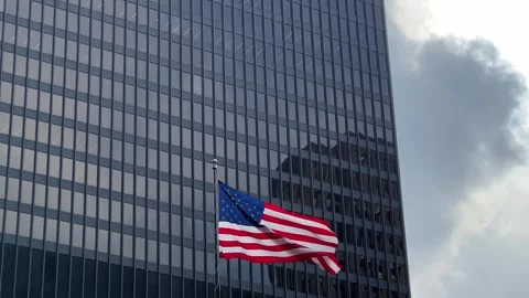 United States Flag Stock Footage 266284202