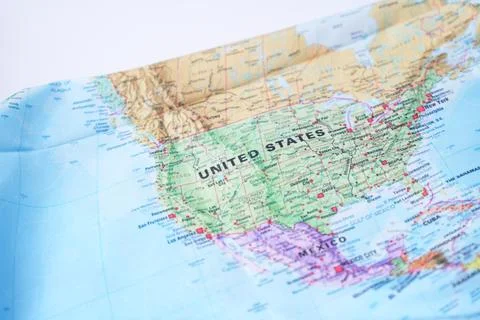 United States Geographic Overview Foto stock
