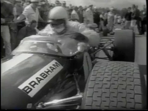 United States Grand Prix Auto Race 1967 Stock Footage