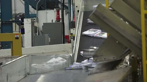 United States Post Office, clogged up with mail Stock Footage 46095724
