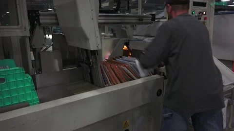 United States Post Office, jammed machine Stock Footage 46097353