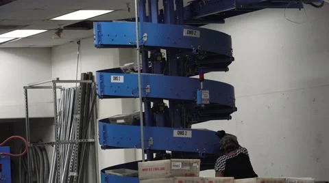 United States Post Office, moving the mail Stock Footage 46095449