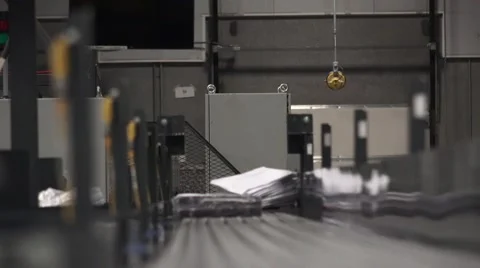 United States Post Office, pre sorting Stock Footage 46097438