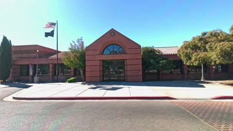 United States Post Ofiice Boulder City Nevada 4k 60fps Stock Footage 333265110