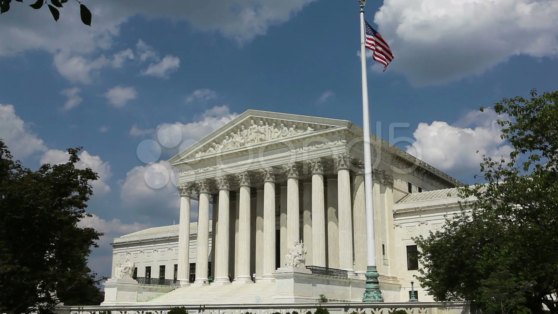 United States Supreme Court Building in Stock Video Pond5 - Main Image