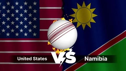 United States Vs Namibia Match , Namibia Vs United States Stock Footage 310859016