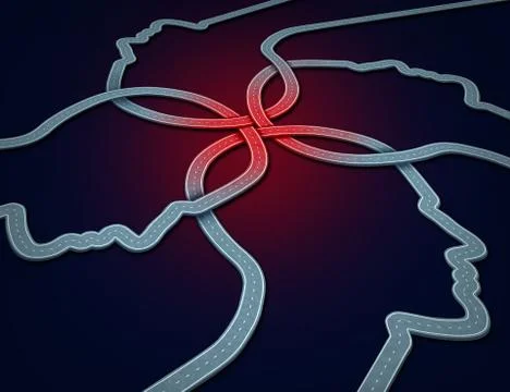 United Strategy Stock Illustration