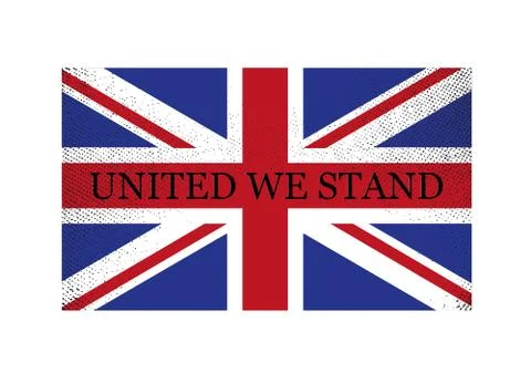 United We Stand Illustrazione stock