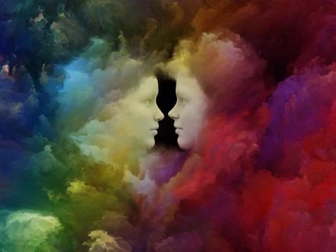 Unity Abstraction Stock Illustration