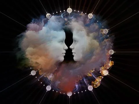 Unity Background 库存插图