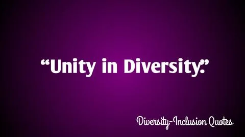 Unity in diversity. イラスト素材