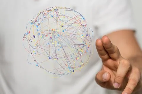 A Unity group and teamwork concept. Stock Photos