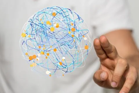 A Unity group and teamwork concept. Stock Photos