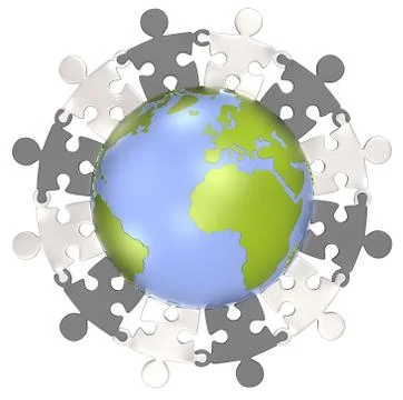 Unity. Stock Illustration