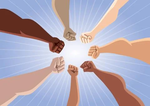 Unity of People Stock Illustration