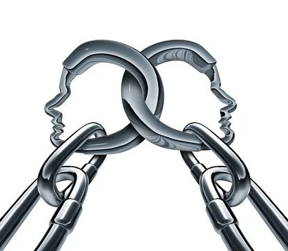 Unity Strength Stock Illustration