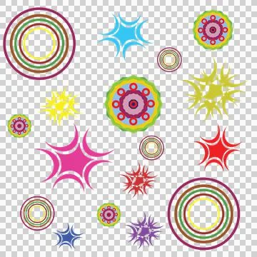 Univers inside Illustrazione stock