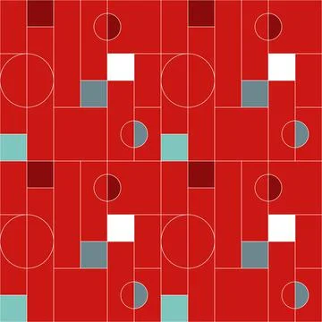 Universal abstract seamless geometric pattern for Christmas and New Year Stock Illustration