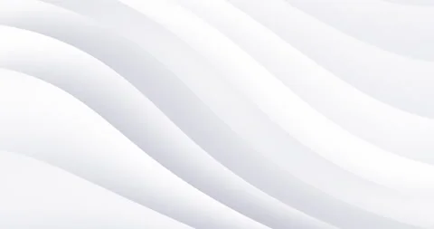 Universal BG. Elegant light grey white. Wavy soft design Stock Footage 179344462