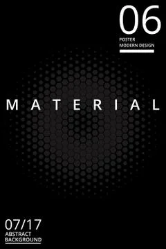 Universal bright modern posters Stock Illustration