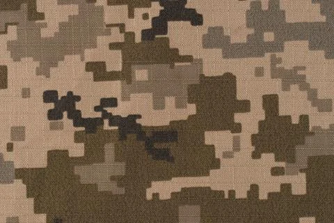 Universal camouflage pattern army combat uniform digital camo Foto stock