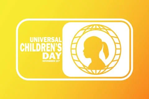 Universal Children's Day Vector illustration Stock-Illustration