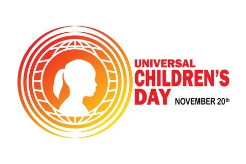 Universal Children's Day Vector illustration Stockillustratie