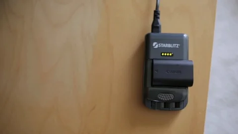 Universal Compact Charger Starblitz Stock Footage 100020081