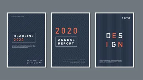 Universal cover Designs Templates Illustrazione stock