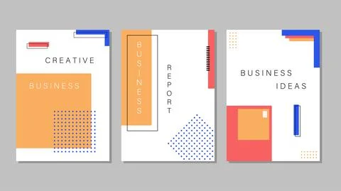 Universal cover Designs Templates Stock Illustration