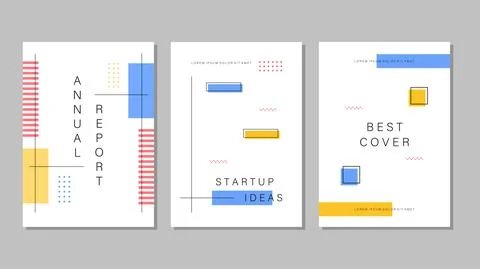 Universal cover Designs Templates Stock Illustration