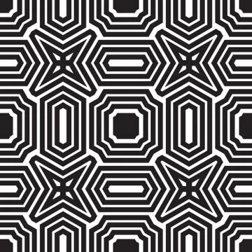 Universal different geometric seamless patterns 스톡 일러스트