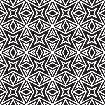 Universal different geometric seamless patterns Stock Illustration