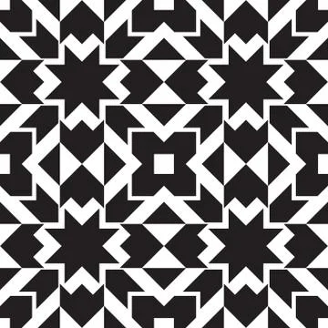 Universal different geometric seamless patterns Stock Illustration
