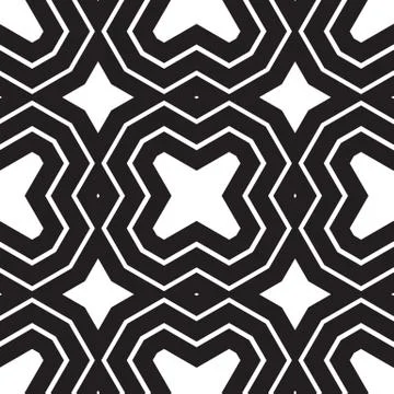 Universal different geometric seamless patterns Stockillustratie
