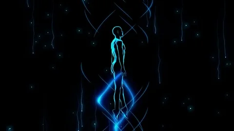 Universal Dna Looping Animation Stock Footage 73609739