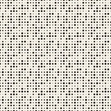 Universal dotted vector seamless pattern Stockillustratie