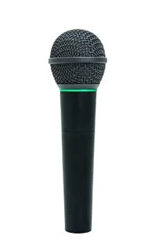 Universal dynamic microphone Stock Photos