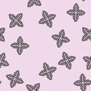 Universal fit line seamless pattern 스톡 일러스트