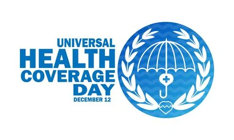 Universal Health Coverage Day Stock Illustration