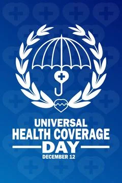 Universal Health Coverage Day Vector illustration Illustration