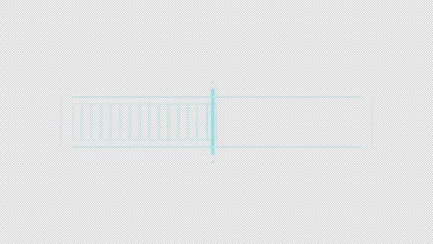 Universal Integrated HUD Tactical Block Bar: Visualization Plate : 4K Alpha Stock-Footage 332944746