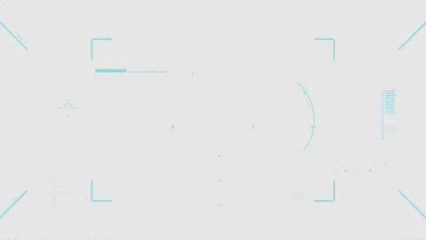 Universal Intelligent HUD Precision Sniper POV: Master UI Screen : 4K Alpha Stock-Footage 332944241
