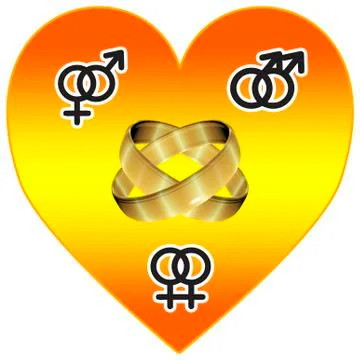 Universal Love Illustrazione stock